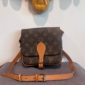 Louis Vuitton Cartouchiere Monogram Vintage Bag